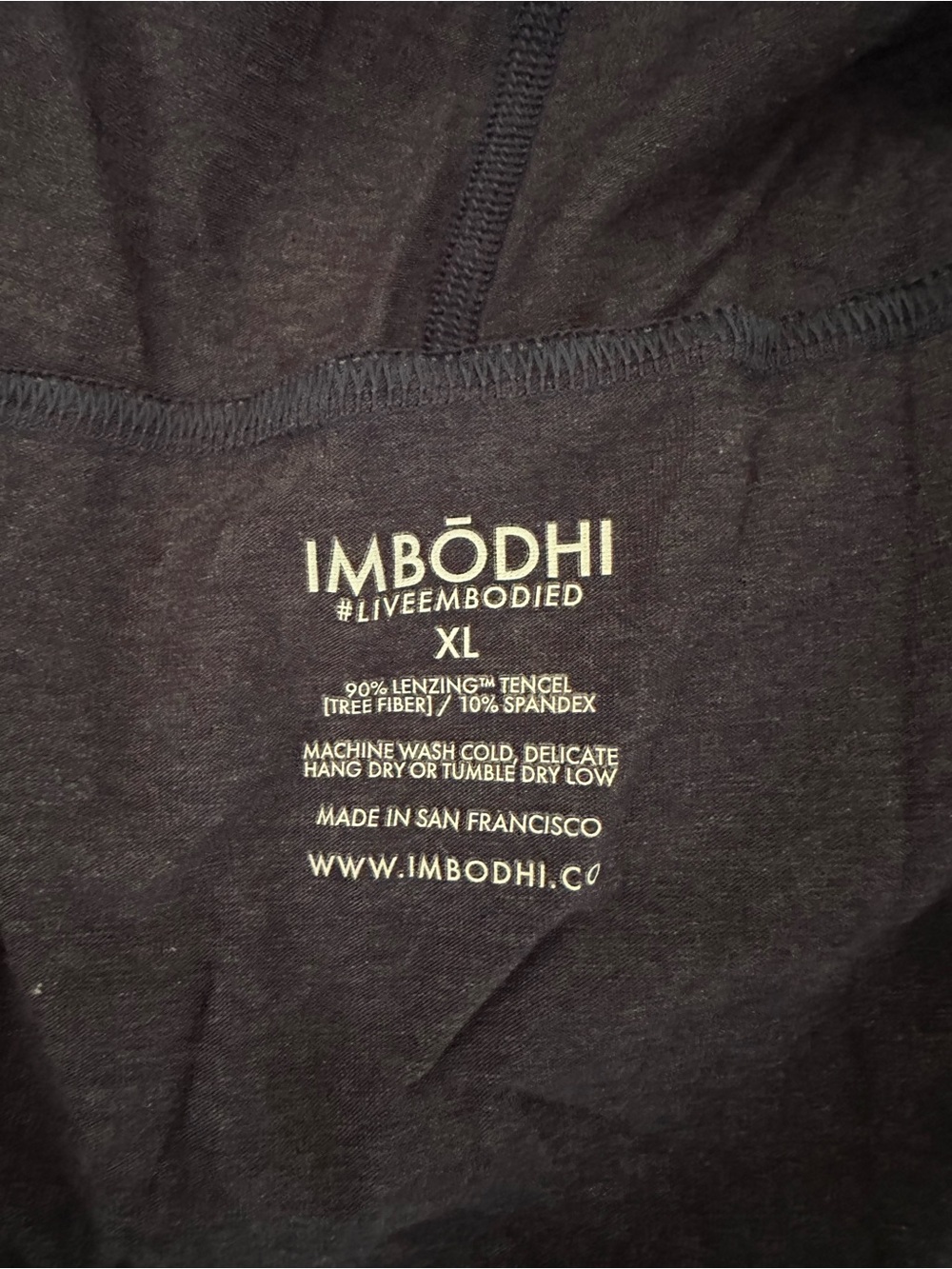 Imbōdhi Navy Hooded Zip-Front Jumpsuit - Picture 3 of 6